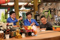 銀シャリとナインティナイン岡村。(c)関西テレビ