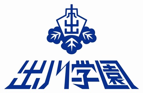 「出川学園」ロゴ