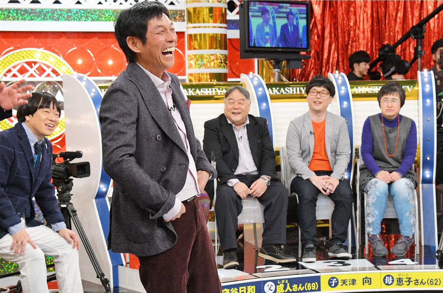 「実際どうなん!? 芸人親子16人」のワンシーン。(c)MBS