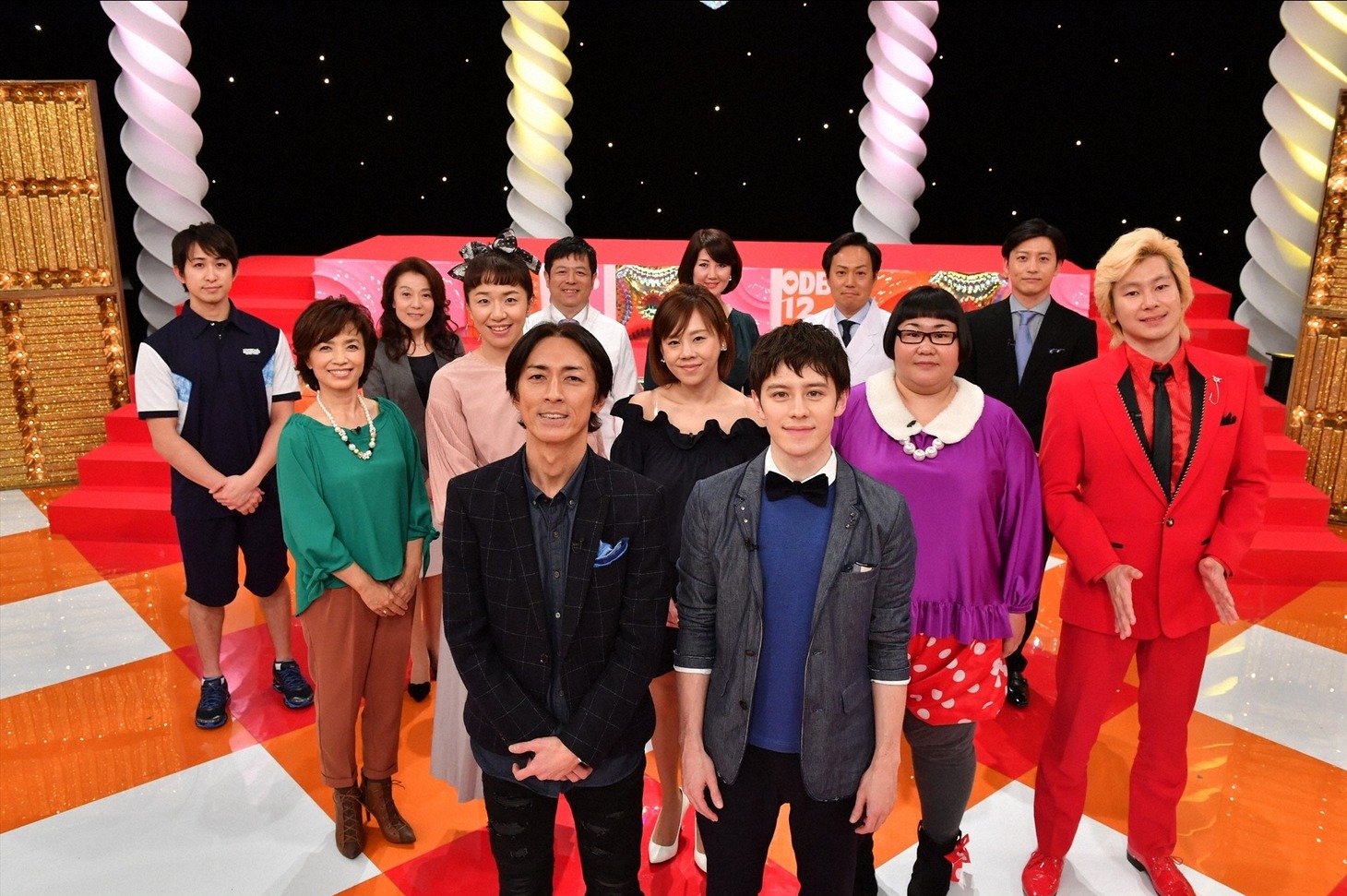 「おデブがアイドルに大変身！ダイエット総選挙2017」のスタジオ出演者たち。(c)TBS