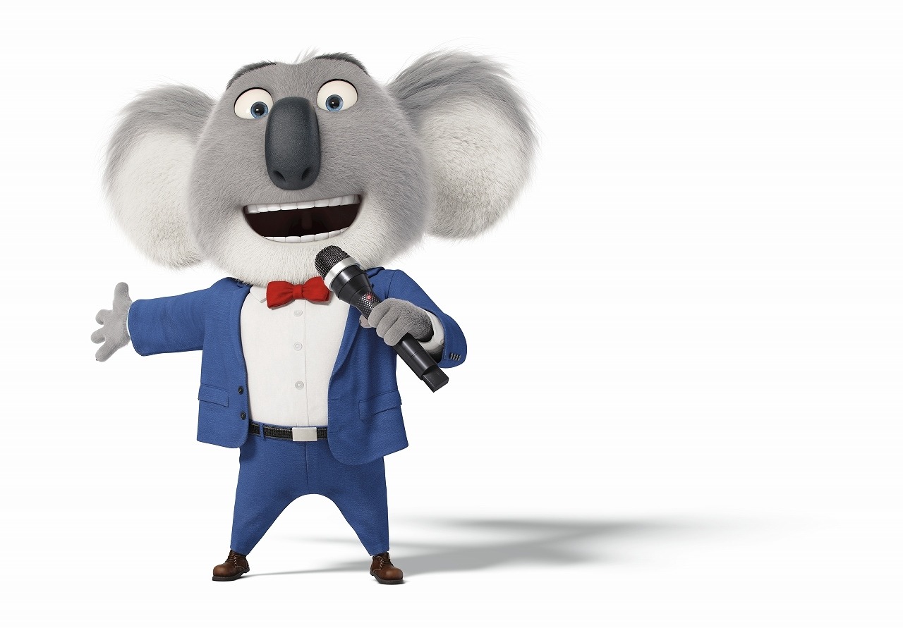 「SING／シング」主人公のバスター・ムーン。(c)Universal Studios.