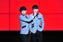 トータルコーディネイト部門賞を受賞したプリマ旦那。