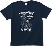 チョコレートプラネットとヴィレッジヴァンガードのコラボTシャツ。