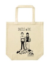 しずるとヴィレッジヴァンガードのコラボトートバッグ。