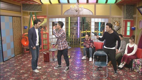 コントを披露するジャングルポケット。(c)CBC