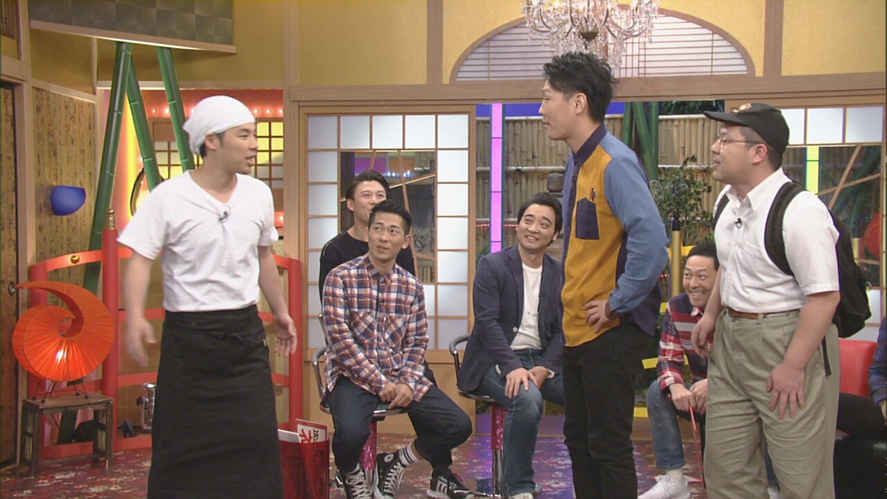 「本能Z」でコントを披露するネルソンズ（手前）。(c)CBC