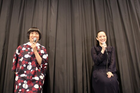 トークイベントの様子。