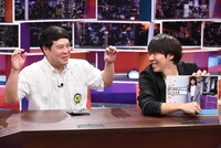 （左から）タカアンドトシ・タカ、ロッチ・コカド。(c)CTV