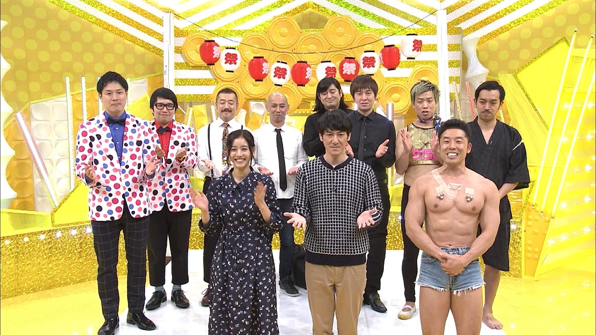 「1個だけイエロー」の出演者たち。(c)メ～テレ