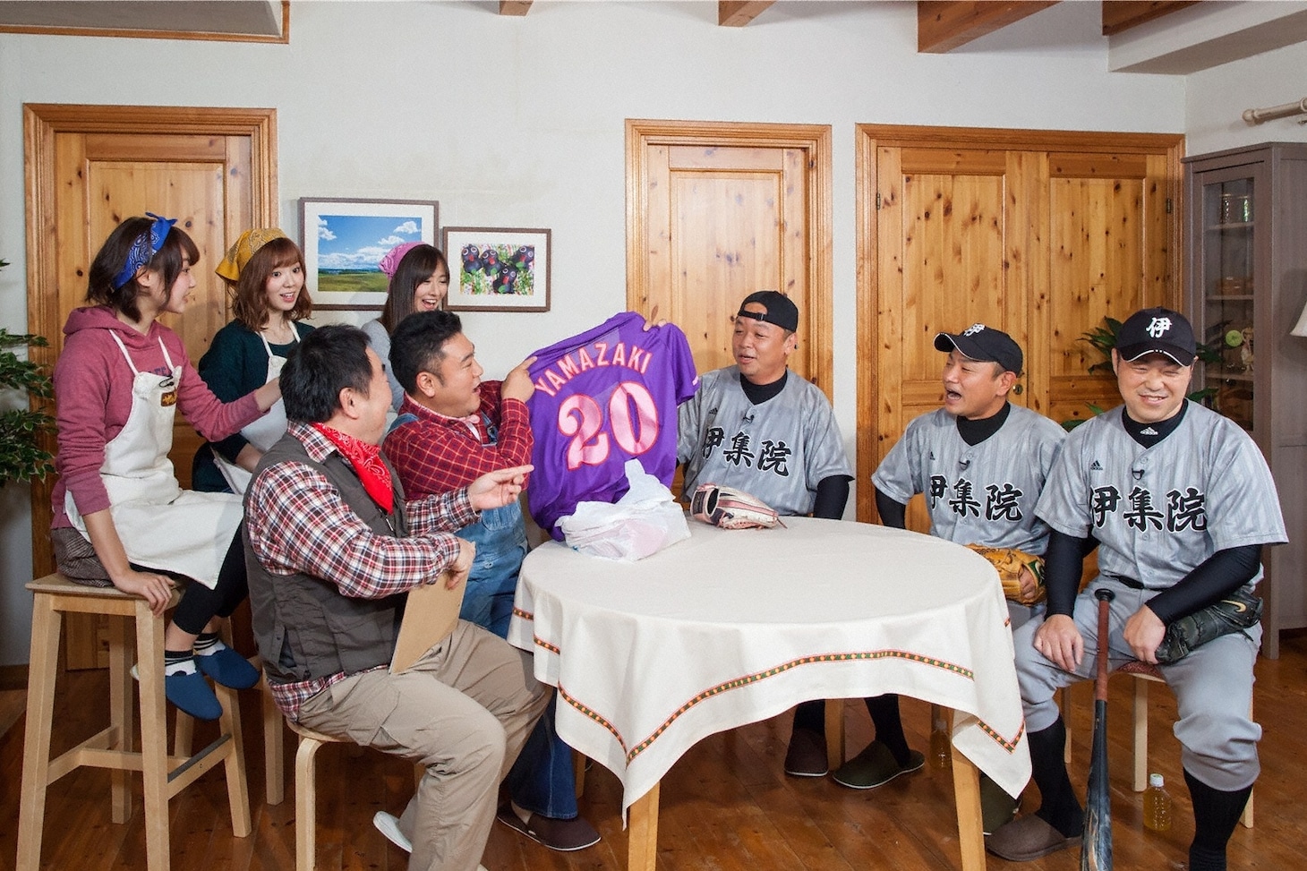 「ザキ山小屋」のワンシーン。(c)ABC