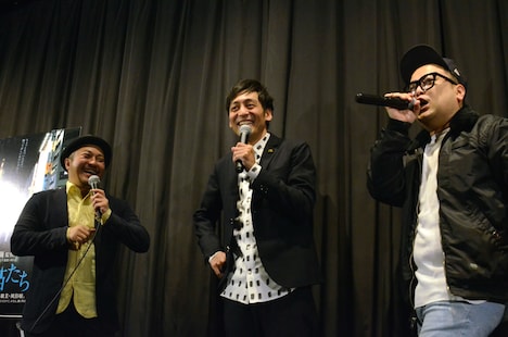 トーク中の様子。