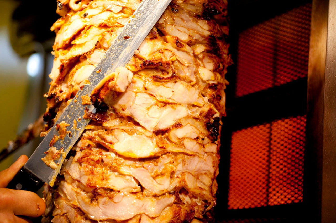 アラプスンのトルコケバブ。