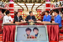 吉田たちら若手漫才師についてトークする（左から）NON STYLE石田、笑い飯、銀シャリ。(c)MBS