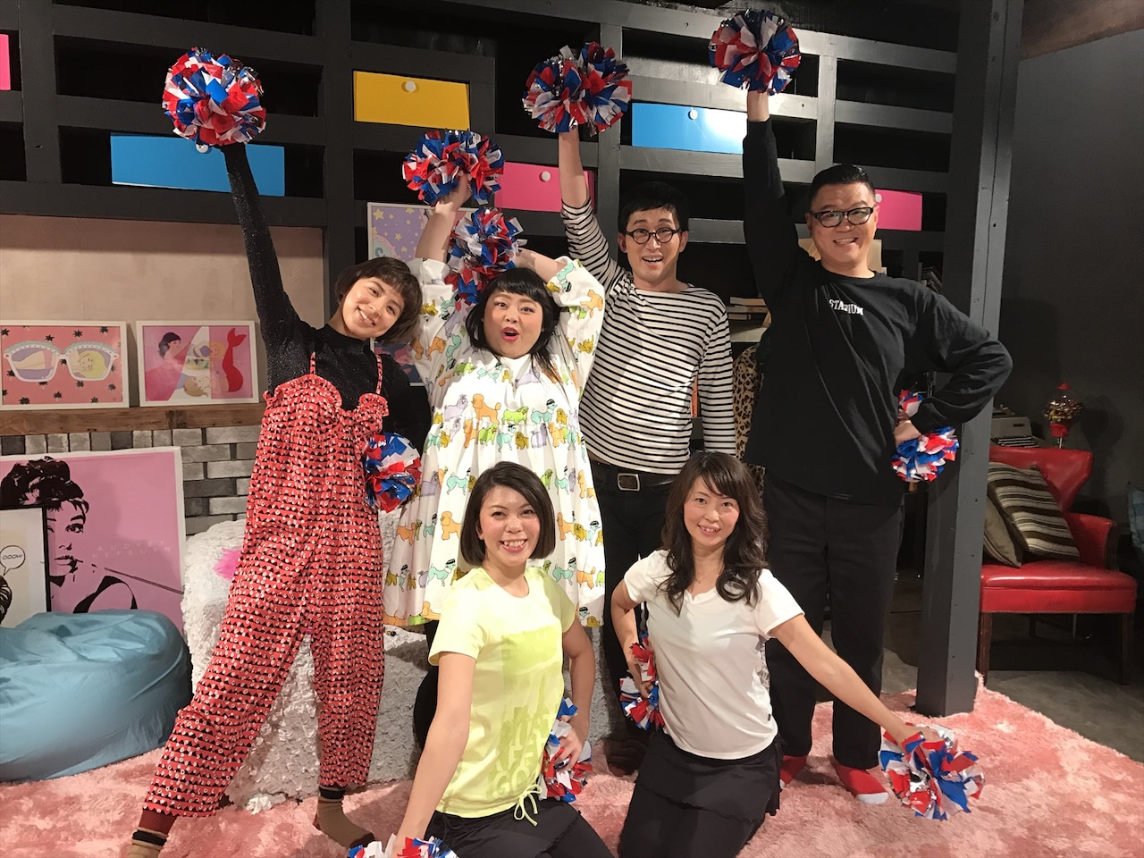 渡辺直美とシソンヌが広瀬すず主演「チア☆ダン」にちなんでチアダンス挑戦