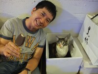 「猫と田中」に収録されるスナップ。（撮影：東MAX）