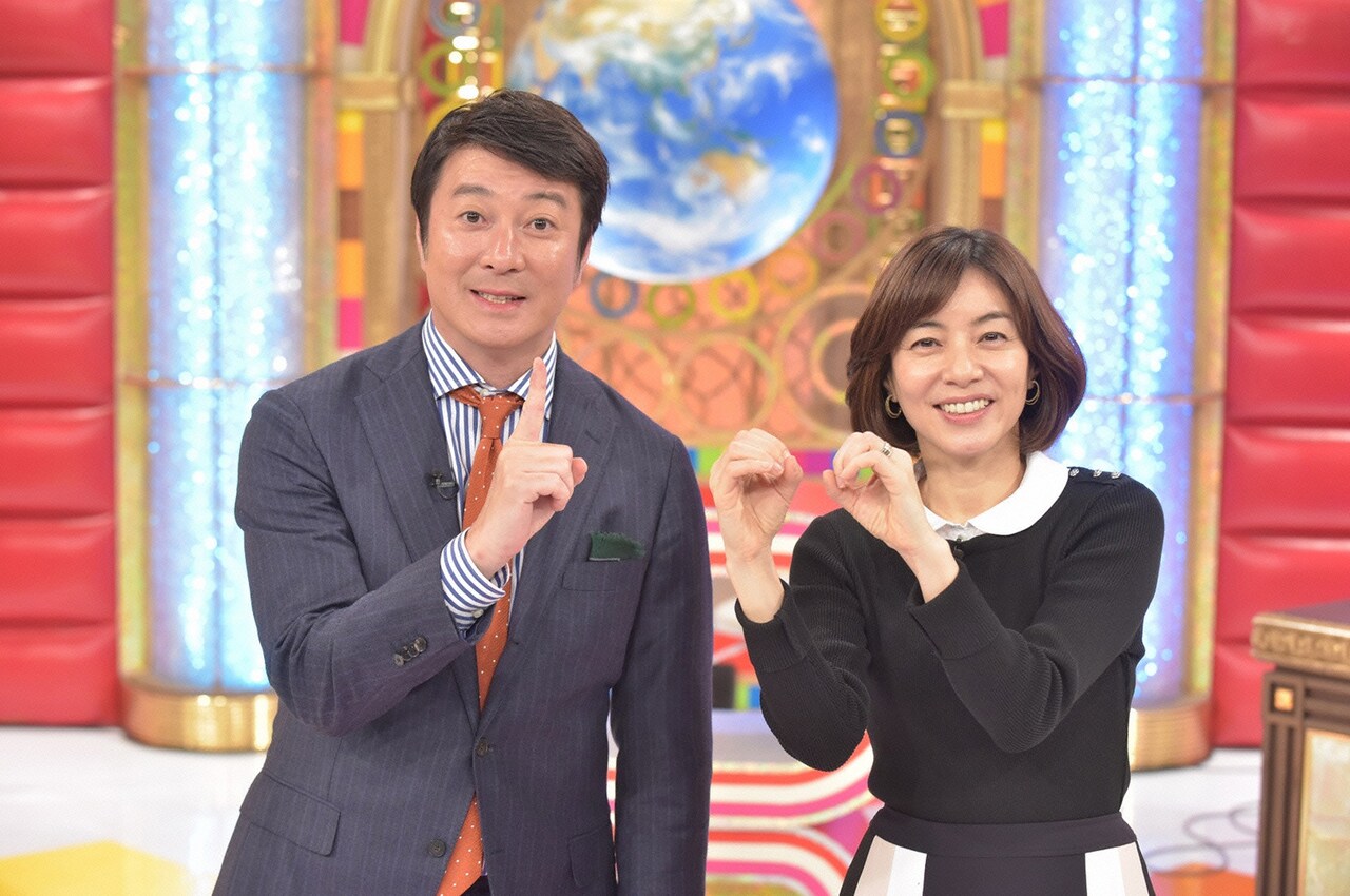 左から加藤浩次、八木亜希子。(c)CTV