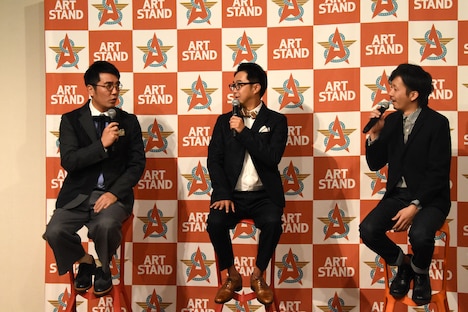 トークセッションの様子。