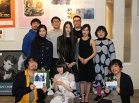 1月28日に東京・K's cinemaで行われた「最高の仕打ち」「ファーストアルバム」舞台挨拶の参加者たち。