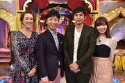 左からSHELLY、フットボールアワー後藤、チュートリアル徳井、指原莉乃。(c)日本テレビ