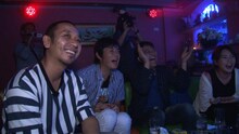 「坂上忍流ディープな夜遊び」のワンシーン。