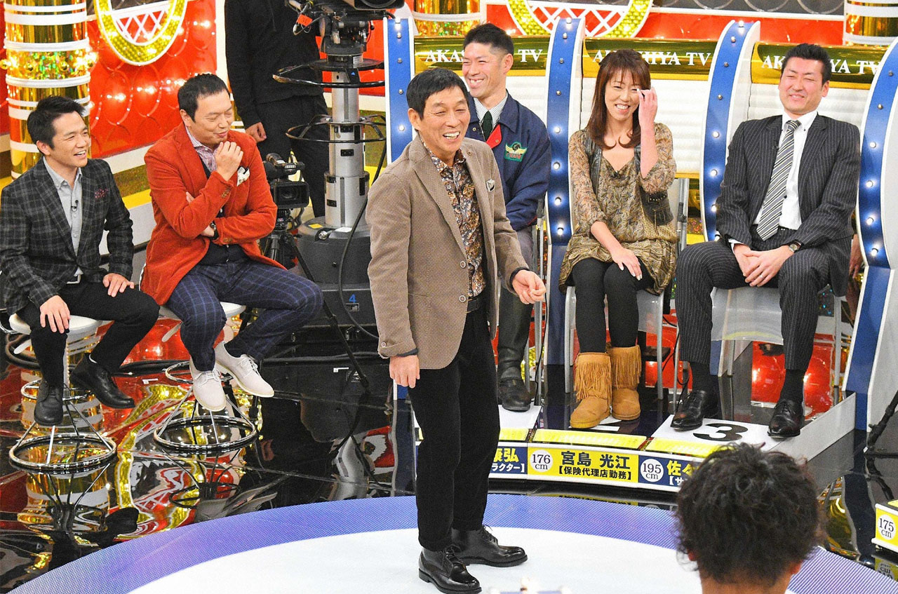 「実際どうなん!?高身長」のワンシーン。(c)MBS