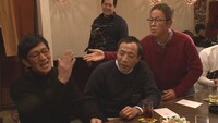 （左から）アンタッチャブル柴田、ナイツ塙、井上公造。(c)関西テレビ