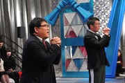 「ちょっとザワつくイメージ調査 もしかしてズレてる？」に出演する（左から）カンニング竹山、おぎやはぎ小木。(c)関西テレビ