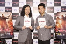 「リーサル・ウェポン Season1」の日本語吹き替え版に参加するピース。