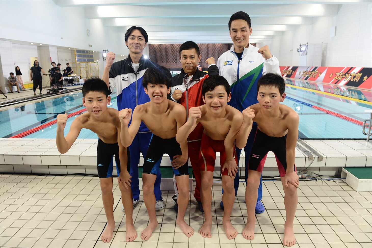 「ビートたけしのスポーツ大将2017～ナインティナインも参戦SP～」の出演者たち。(c)テレビ朝日
