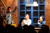 「アンタッチャブル柴田×ダイアン 東西2組トーク」の様子。