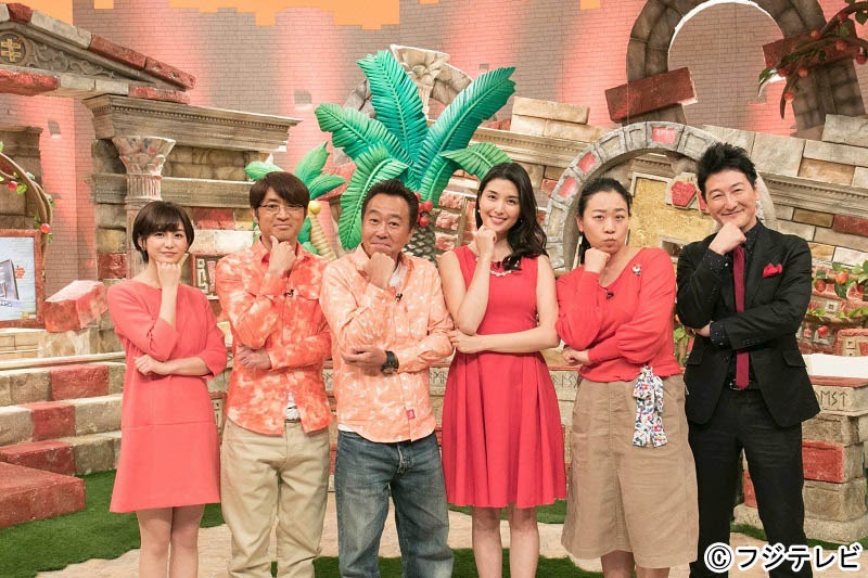 「金曜プレミアム『さまぁ～ずの神ギ問 そもそも神ってる2時間SP』」の出演者たち。