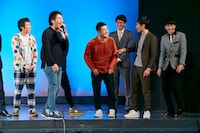 1位、2位を独占した和牛（手前右から2人）。