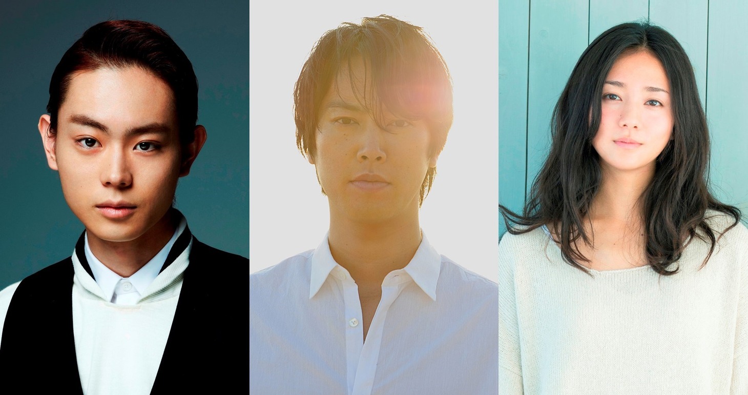 （左から）菅田将暉、桐谷健太、木村文乃。