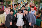 「ドラマちっくニュース ～ドラマを見ればニュースがわかる！～」の出演者たち。(c)日本テレビ