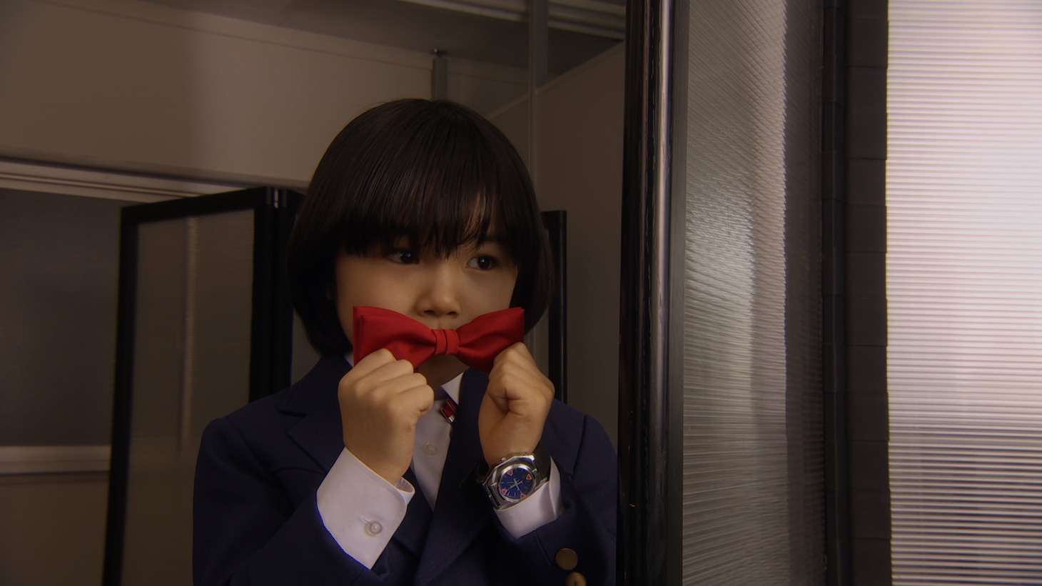 「ドラマちっくニュース ～ドラマを見ればニュースがわかる！～」のドラマパートのワンシーン。(c)日本テレビ