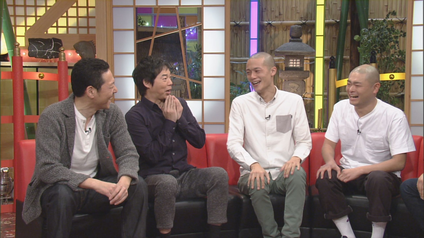 （左から）東野幸治、今田耕司、バッドナイス常田、あばれる君。(c)CBC