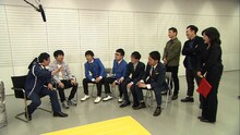 「くりぃむナンチャラ」の「関西の若手芸人に東京に馴染んでもらおう」に出演する（左から）さらば青春の光、銀シャリ、スーパーマラドーナ、くりぃむしちゅー。(c)テレビ朝日