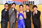 （左から）宮川大輔、今田耕司、ジャングルポケット太田、雨上がり決死隊。(c)TBS