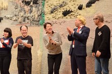 「私も1つだけ……優勝して結婚がしたい！」と意気込みを語る横澤夏子（中央）。