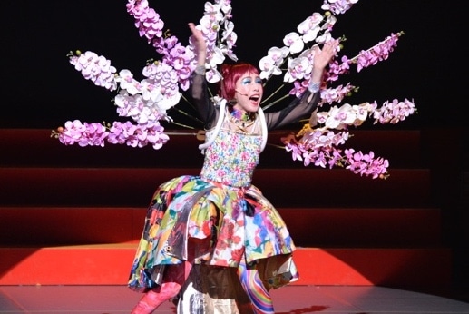 過去に行われたワハハ本舗の全体公演の様子。