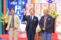 「桂文枝芸能生活五十周年記念特番『桂文枝の鶴瓶もさんまもいらっしゃい！』」のワンシーン。(c)ABC