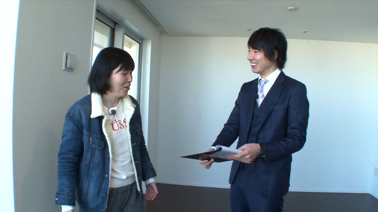 新居を探す尼神インター誠子。(c)MBS