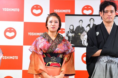 意気込みを語る福本愛菜（左）。