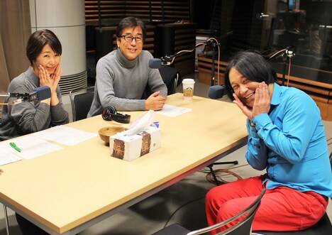 「松任谷正隆の楽しいラジオ」にゲスト出演した永野（右）。
