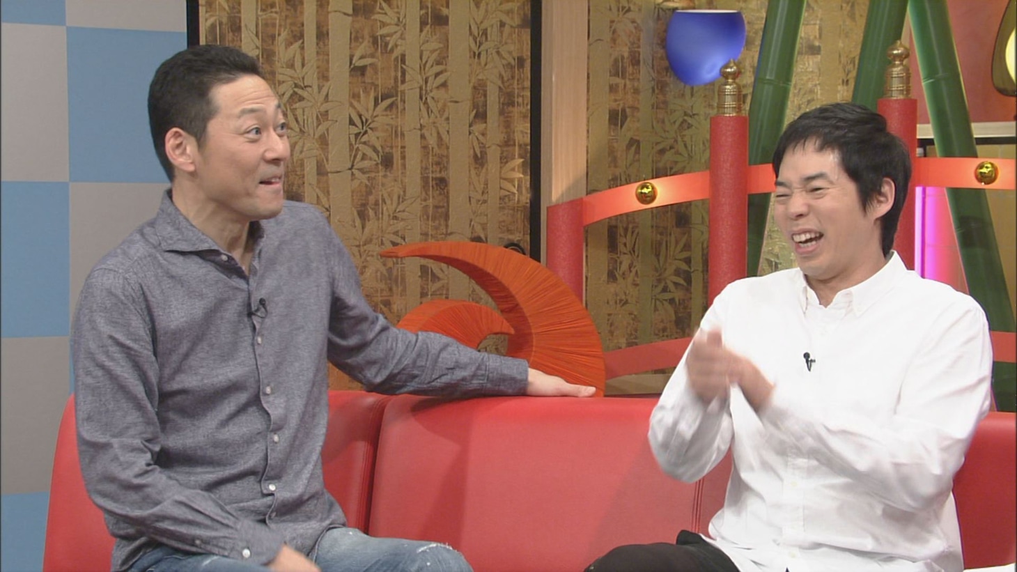 （左から）東野幸治、今田耕司。(c)CBC