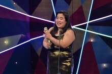 優勝したゆりやんレトリィバァ。(c)NHK