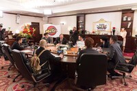 「メ～テレトップ会談」のワンシーン。(c)メ～テレ