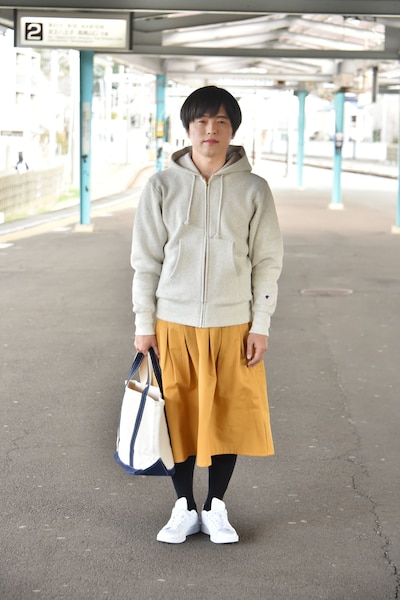 「架空OL日記」より、バカリズム演じる升野英知。