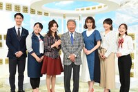 「みのもんた新習慣（秘）通販～ルーティンの神様～」の出演者たち。(c)TBS