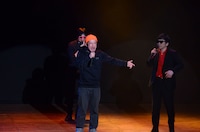 ラップバトルの様子。